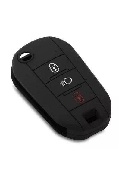 Peugeot 208 308 408 508 2008 3008 4008 5008 Rifter Slikon Anahtar Kılıfı 2.resime Bakınız - Resim 4