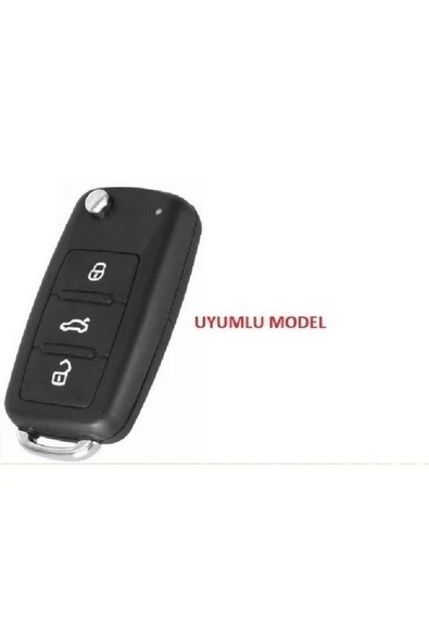 Volkswagen Anahtar Kılıfı Süperlüx 3 Tuş - Resim 2