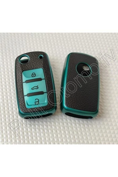 Volkswagen Anahtar Kılıfı Süperlüx 3 Tuş - Resim 3