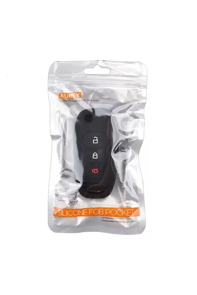 Ford Ecosport Fiesta Mondeo Ranger Uyumlu Silikon Anahtar Kılıfı - Resim 4