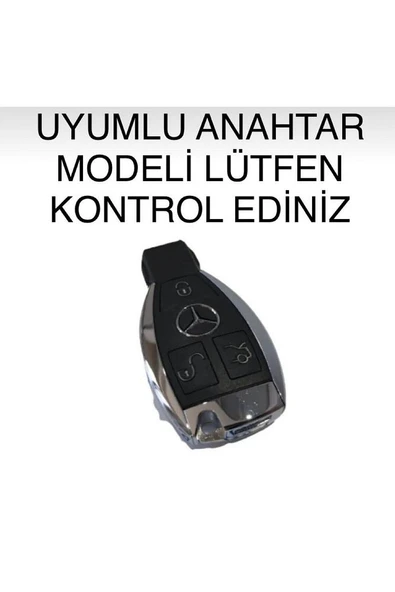 Mercedes Cls Cla Amg C180 E200 W204 Silikon Anahtar Koruma Kılıfı 3 Tuşlu Model 2.resime Bakınız - Resim 2