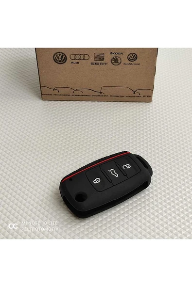Volkswagen Anahtar Kılıfı Silikon 3 Tuş (oem) - Resim 4