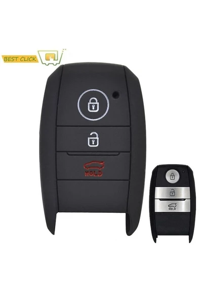 Kia Rio Ceed Sportage Stonic Sorento Picanto Soul Silikon Anahtar Kılıfı ürün görseli