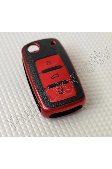 Volkswagen Anahtar Kılıfı Süperlüx 3 Tuş - Resim 8