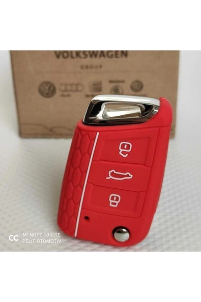 Volkswagen,sokada,seat Anahtar Kılıfı Silikon (oem) - Resim 3
