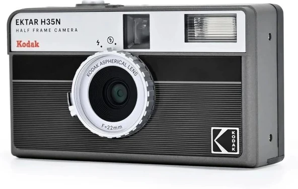 KODAK EKTAR H35N Yarım Çerçeve Fotoğraf Makinesi - Film Paketli - Resim 9