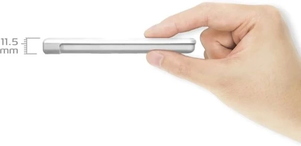 ADATA 2TB HV620S Slim External Hard Disk - Resim 3