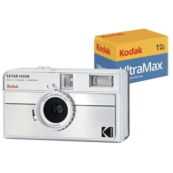 KODAK EKTAR H35N Yarım Çerçeve Fotoğraf Makinesi - Film Paketli - Resim 7