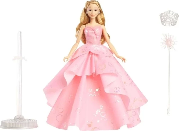 Mattel Universal Wicked Deluxe Glinda Moda Bebeği ve Aksesuarları - 6
