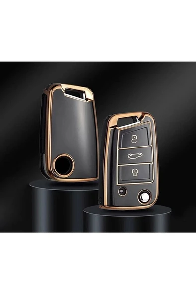 Volkswagen Polo Golf T-roc Passat T-roc Jetta Tiguan Anahtar Kılıfı Sustalı Model ürün görseli