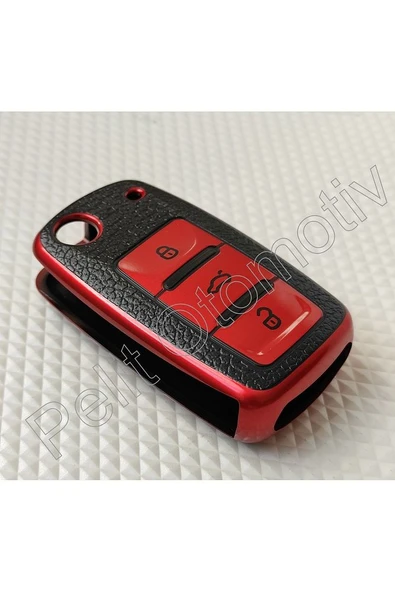 Volkswagen Anahtar Kılıfı Süperlüx 3 Tuş - Resim 5