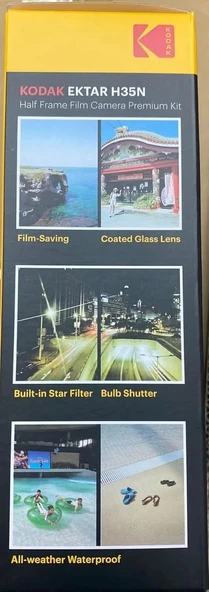 KODAK EKTAR H35N Yarı Çerçeveli Fotoğraf Makinesi - Premium Kit - Resim 10