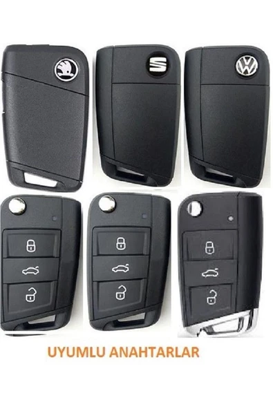 Volkswagen Anahtar Kılıfı Silikon - Resim 2