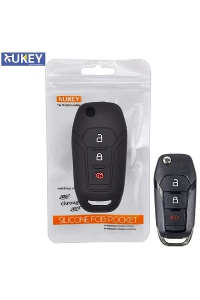 Ford Ecosport Fiesta Mondeo Ranger Uyumlu Silikon Anahtar Kılıfı ürün görseli