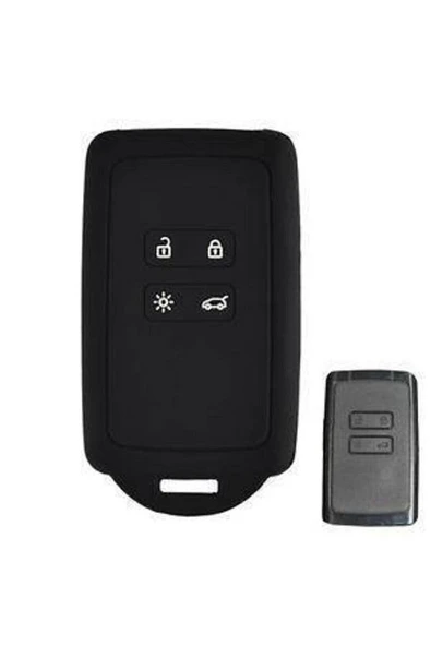 Renault Talisman Megane Clıo 5 Kadjar Captur Austral Silikonn Anahtar Kılıf - Resim 3