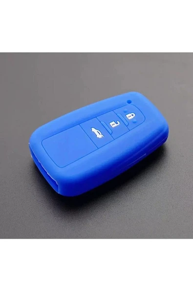 Toyota Rav4 Corolla Land Cruiser C-hr Slikon Anahtar Kılıfı Sustasız Model ürün görseli