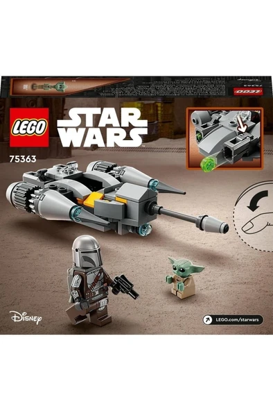 LEGO ® Star Wars™ Mandalorian’ın N-1 Starfighter™’ı Mikro Savaşçı 75363 (88 Parça) - 2