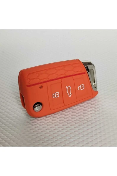 Volkswagen,skoda,seat Anahtar Kılıfı Silikon (OEM) - Resim 6