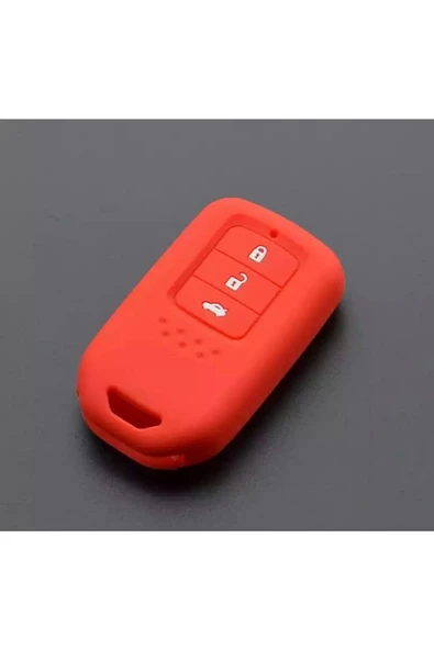 Honda Civic Fc5 Hr-v Cr-v Silikon Anahtar Kılıfı Kırmızı ürün görseli