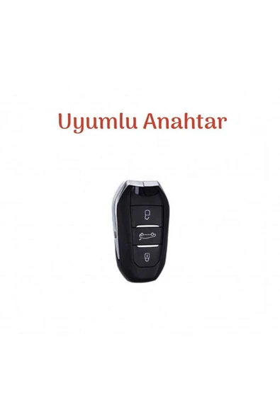 Peugeot 308 408 508 2008 3008 4008 5008 Rıfter Anahtar Kılıfı Sustasız Anahtar Için Uyumlu - Resim 5