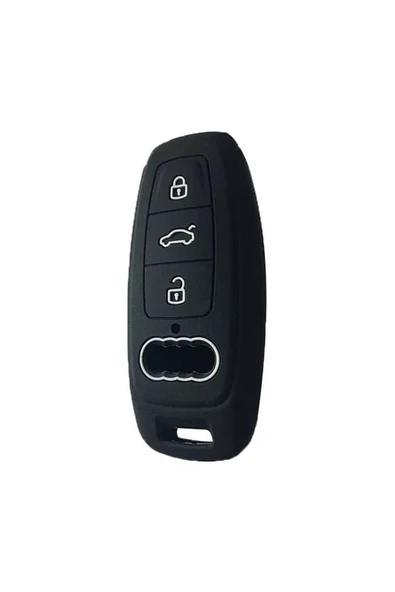 Audı A3 A4 A3 A6l A7 A8 C8 Q8 D5 E Tron Silikon Anahtar Kılıf ürün görseli