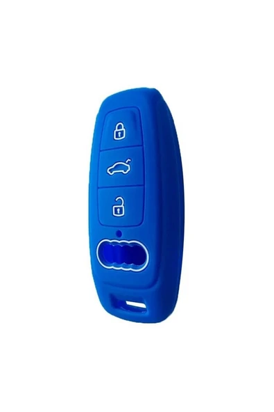 Audı A3 A4 A3 A6l A7 A8 C8 Q8 D5 E Tron Silikon Anahtar Kılıf ürün görseli