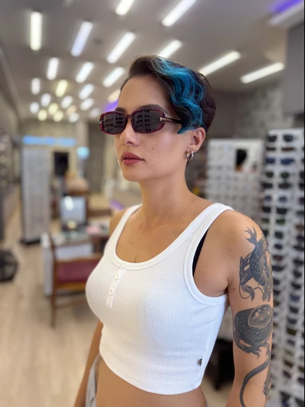 1005 C06 42 Juliano Güneş Gözlüğü - Resim 4