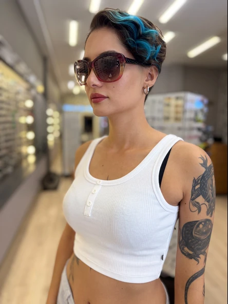 3312 C03 59 Dunlop Güneş Gözlüğü - Resim 5