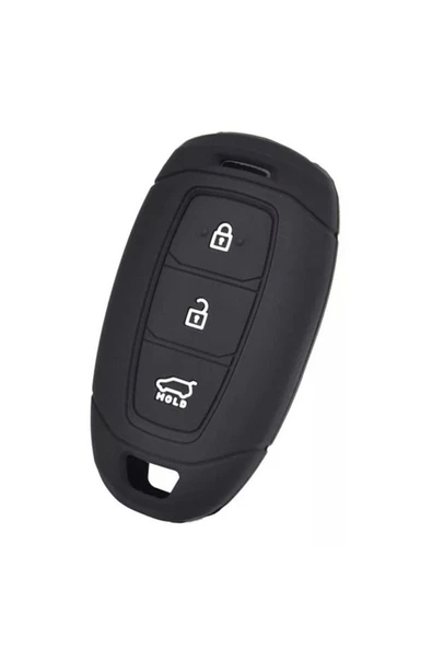 Kona I30 Ix35 Elentra Accent Sante Fe Anahtar Kılıfı Siyah Anahtarsız Çalıştırma - Resim 3