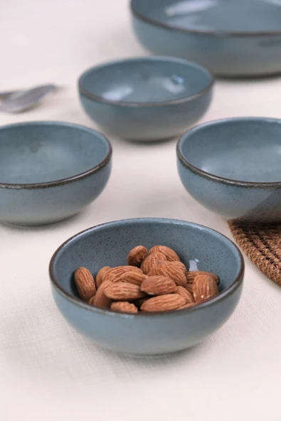 Kütahya Porselen Moderna Kase Mavi 4 Parça 10cm MUL10KSS4730P01 - 4