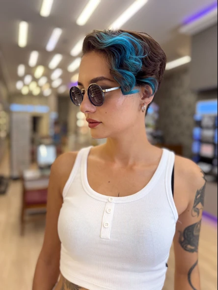 SG00016 C4 46 Black Güneş Gözlüğü - 8