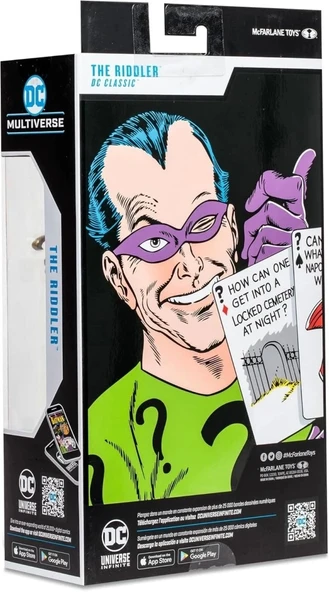 McFarlane Toys - DC Multiverse The Riddler 18 cm Aksiyon Figürü - Resim 11
