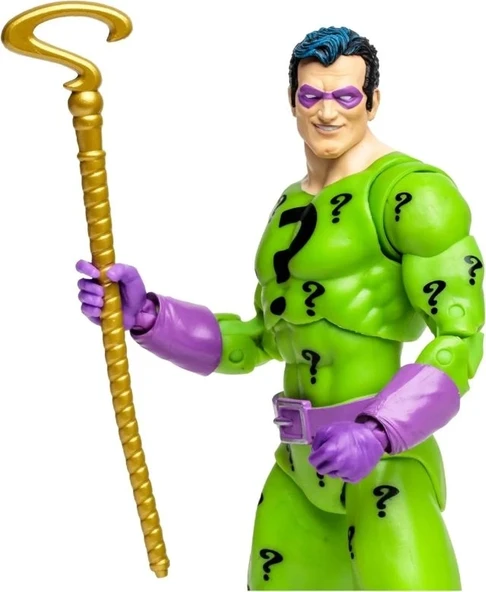 McFarlane Toys - DC Multiverse The Riddler 18 cm Aksiyon Figürü - Resim 3