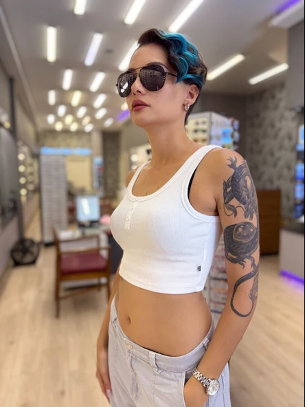 2478S 60 Black Güneş Gözlüğü - 8