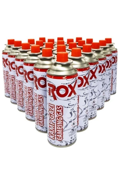 Rox 227Gr Gaz Kamp Kartuş Tüp - 24 Adet ürün görseli 1