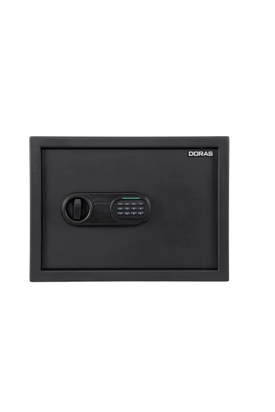 Doras Elektronik Şifreli Ve Anahtarlı Çelik Kasa / 30 Serisi Ev Ve Otel Tipi - 1