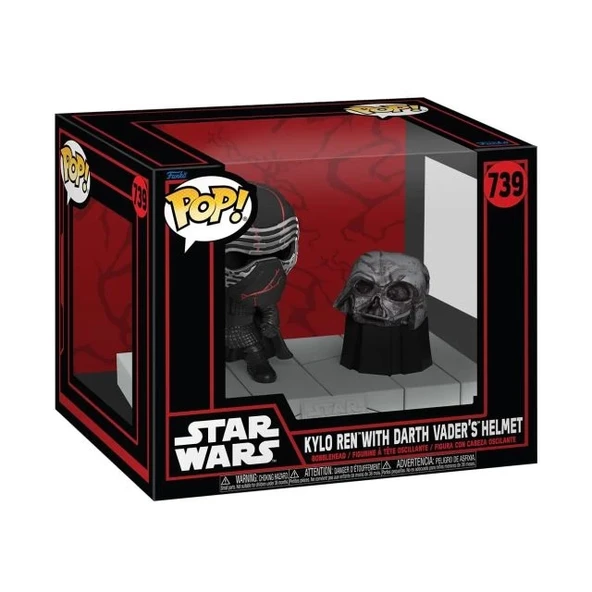 Funko Deluxe: Star Wars Darkside Kylo Ren Darth Vader Maske Figür - 1