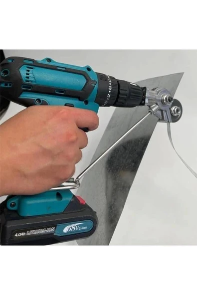 Rox 0185 Şarjlı Matkaplar İçin Metal Plaka Ve Sac Kesme Aparatı - 3