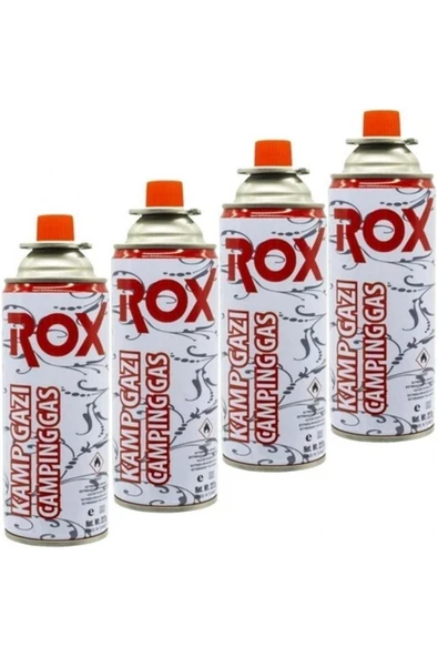 Rox Wood Works 227Gr Gaz Kartuşu Tüp Tüm Kamp Ocaklarına Uyumludur (4 Adet) ürün görseli