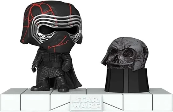 Funko Deluxe: Star Wars Darkside Kylo Ren Darth Vader Maske Figür - 2