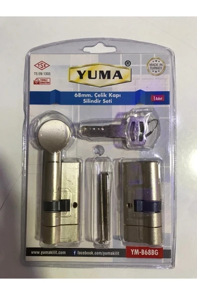 yuma kilit Yuma Tuzaklı Ikiz Barel 68Mm ürün görseli 1