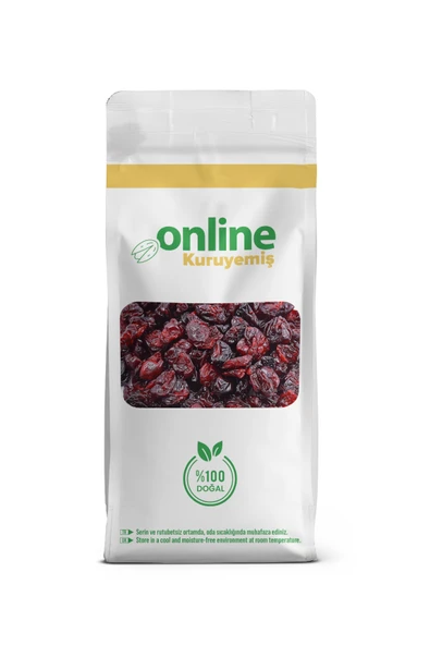 Online KuruyemişYaban Mersini Cranberry  500 gr - Resim 3
