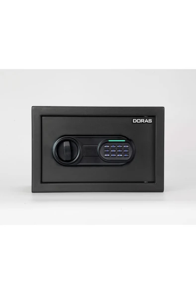 Doras Elektronik Şifreli Ve Anahtarlı Çelik Kasa, 20S Serisi Ev Ve Otel Tipi - 3