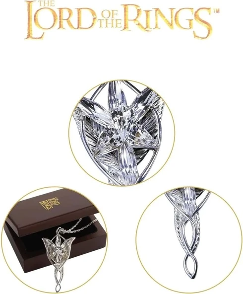 Noble Collection Arwen Evenstar Kolye Yüzüklerin Efendisi - 4