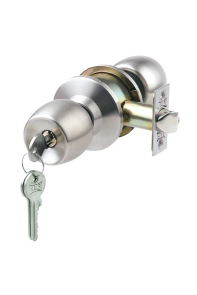 Yale Et-3101 Topuzlu Kilit Giriş Tip Mat Saten - Resim 2