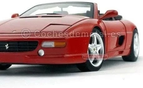 Hotwheels Elite 1:18 Ölçekli Ferrari F355 Kırmızı Araba - 9