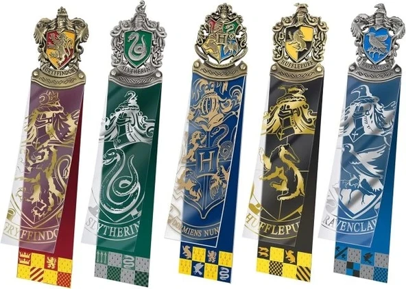Noble Collection Harry Potter Crest Kitap Ayracı Koleksiyonu - 3