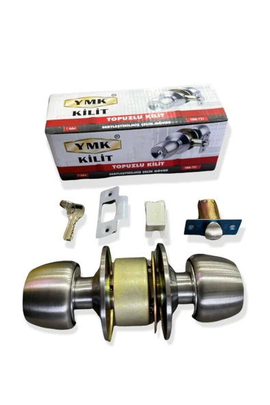 Yuma Ymk Topuzlu Kapı Kolu Kilidi- Otel Tipi Kapı Kolu Kilit ürün görseli 1