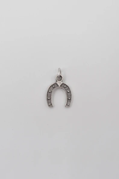 Şans Nalı Anahtarlık - Antik Gümüş Kaplama - Kadın Erkek - 3