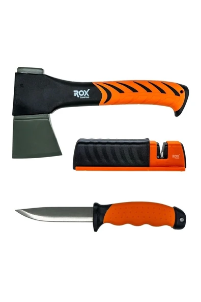 Rox Wood Rox Camping 0172 Buschcraft Doğa Seti 4 Parça - Resim 2